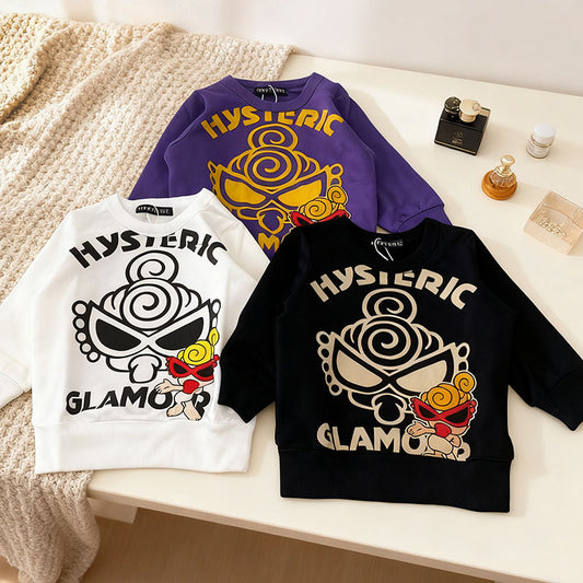 Ladyshome  大人と子供 スウェット （90cm-140cm/XL,XXL）0919-3-1